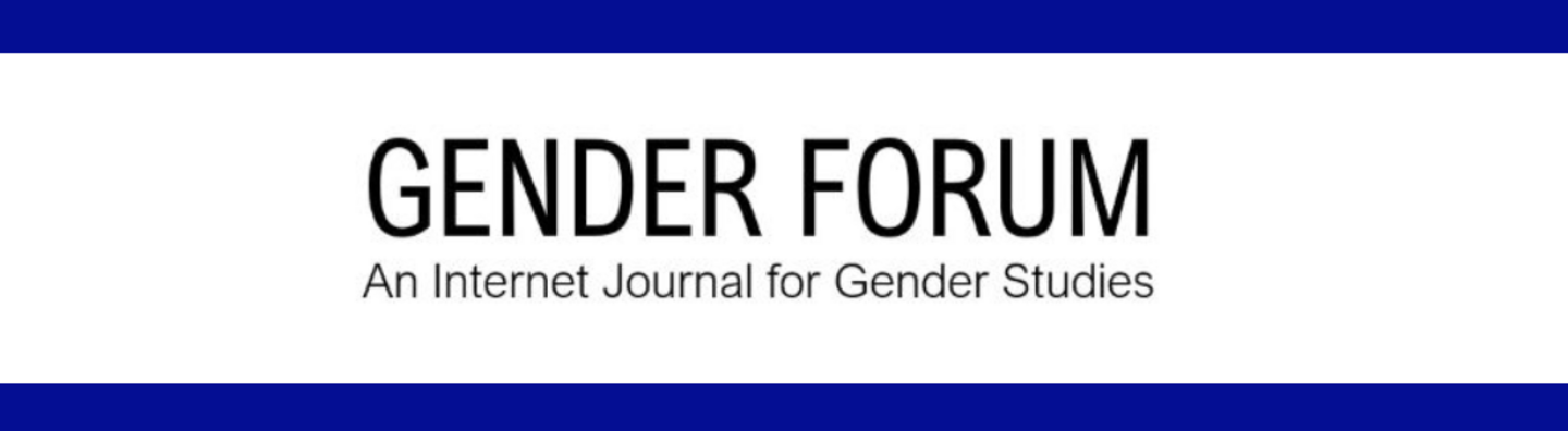 Header of gender forum: An Internet Journal for Gender Studies
